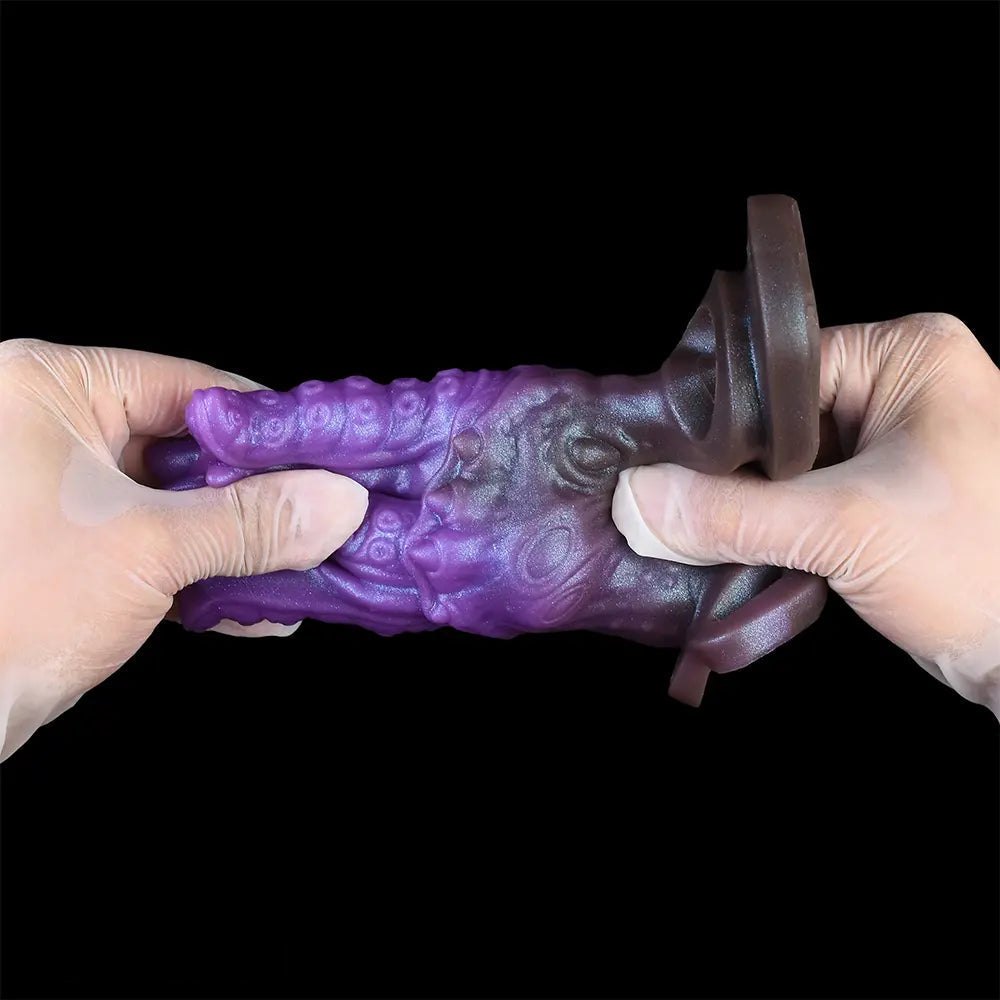 Purple dragon fantasy dildo, photo 9