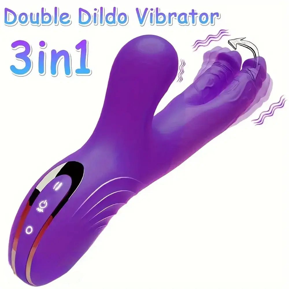 Purple rabbit vibrator, photo 1