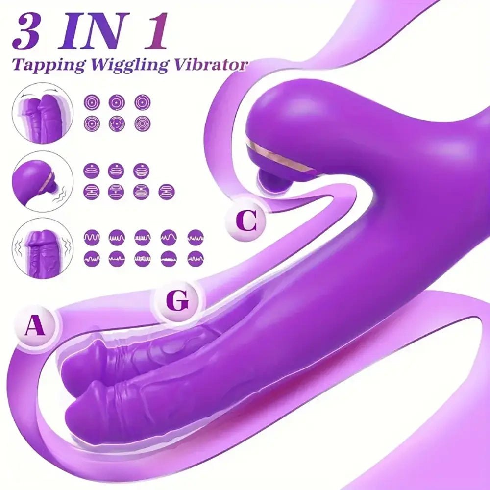 Purple rabbit vibrator, photo 11