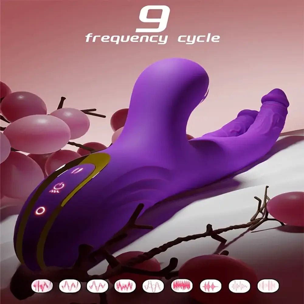 Purple rabbit vibrator, photo 3