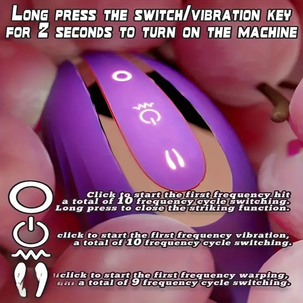 Purple rabbit vibrator, photo 6