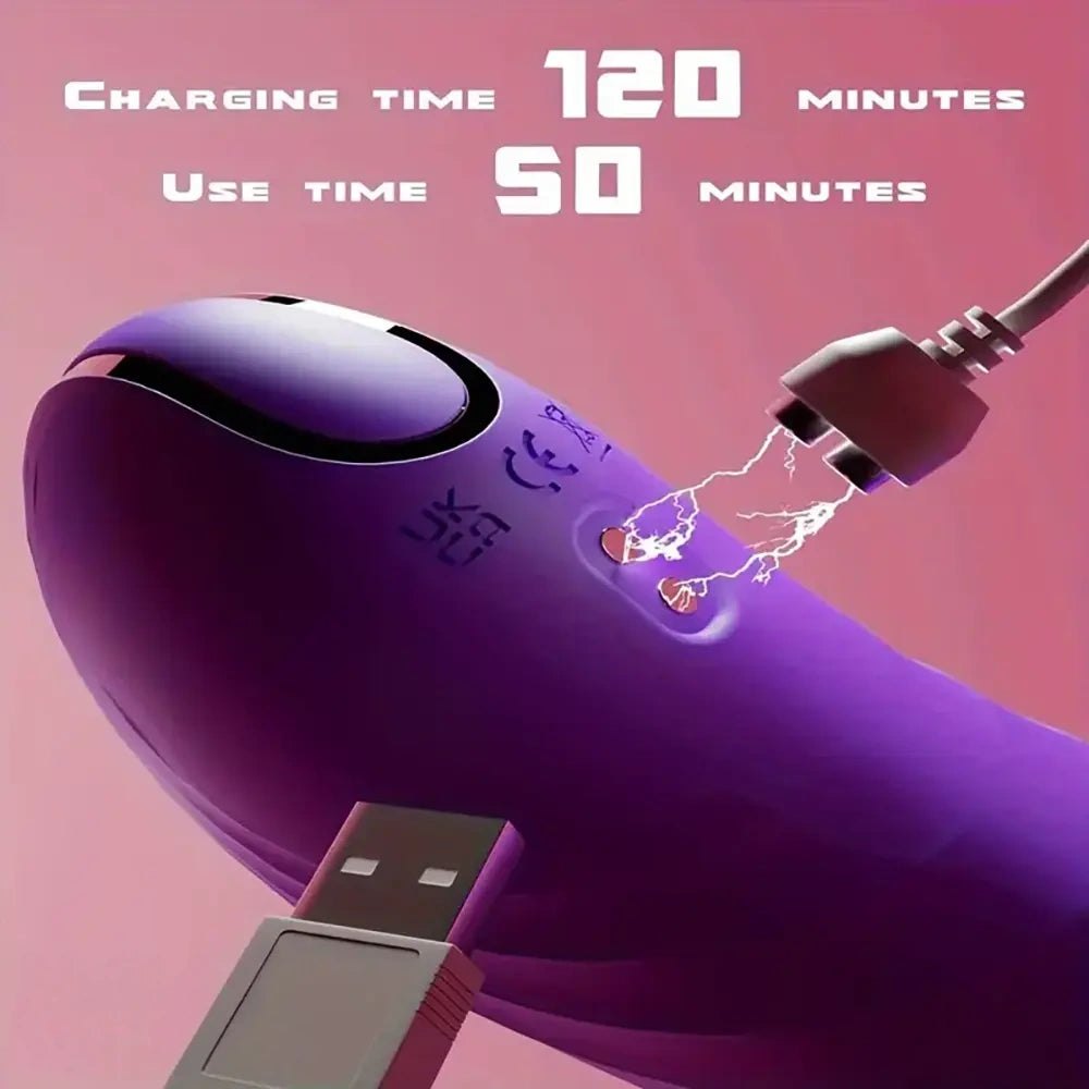 Purple rabbit vibrator, photo 7