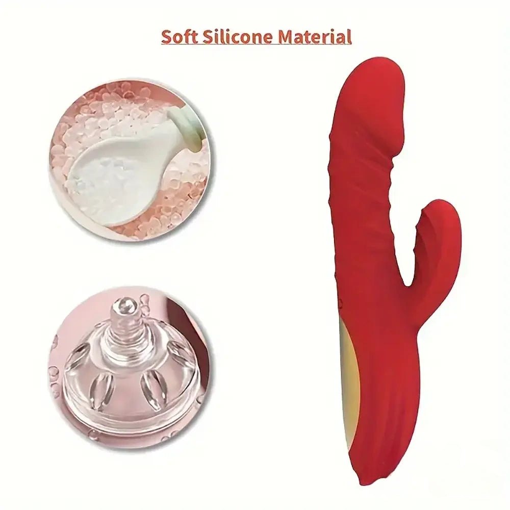 Silicone rabbit vibrator, photo 3