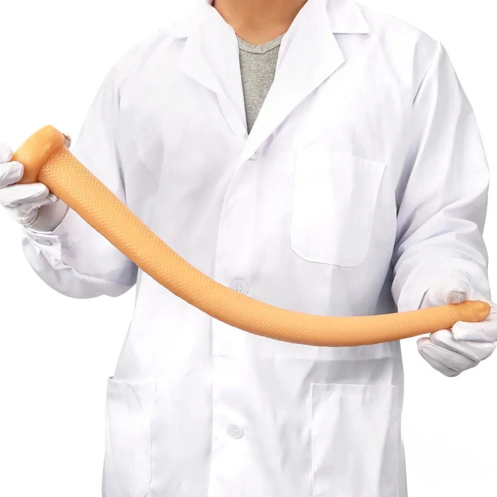 Textured scaled snake dildo, photo 7