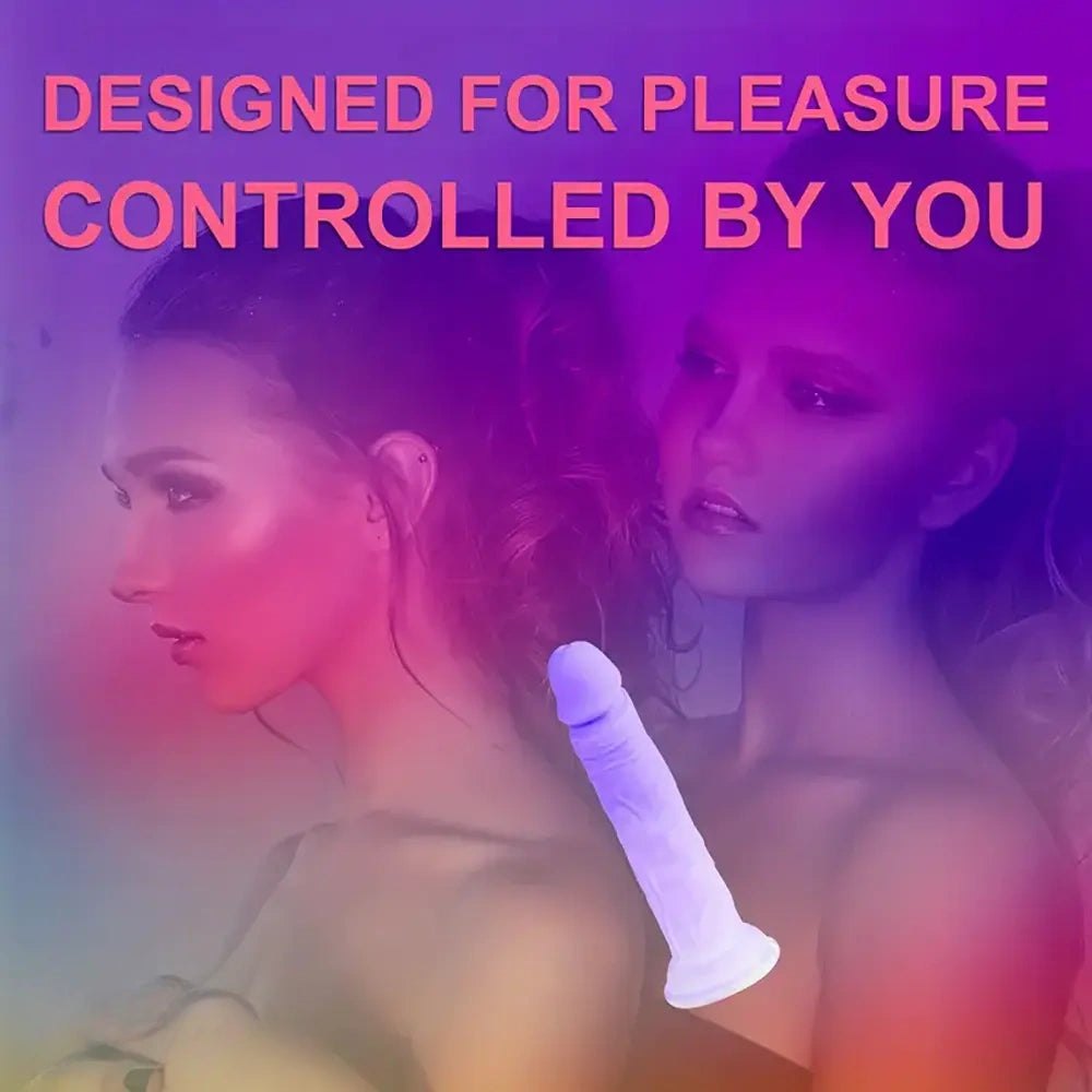 Purple silicone realistic dildo, photo 7
