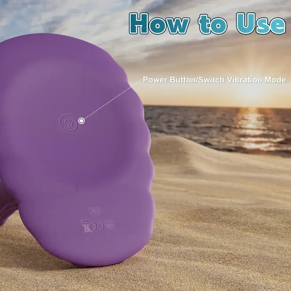Purple tentacle fantasy silicone dildo, photo 5