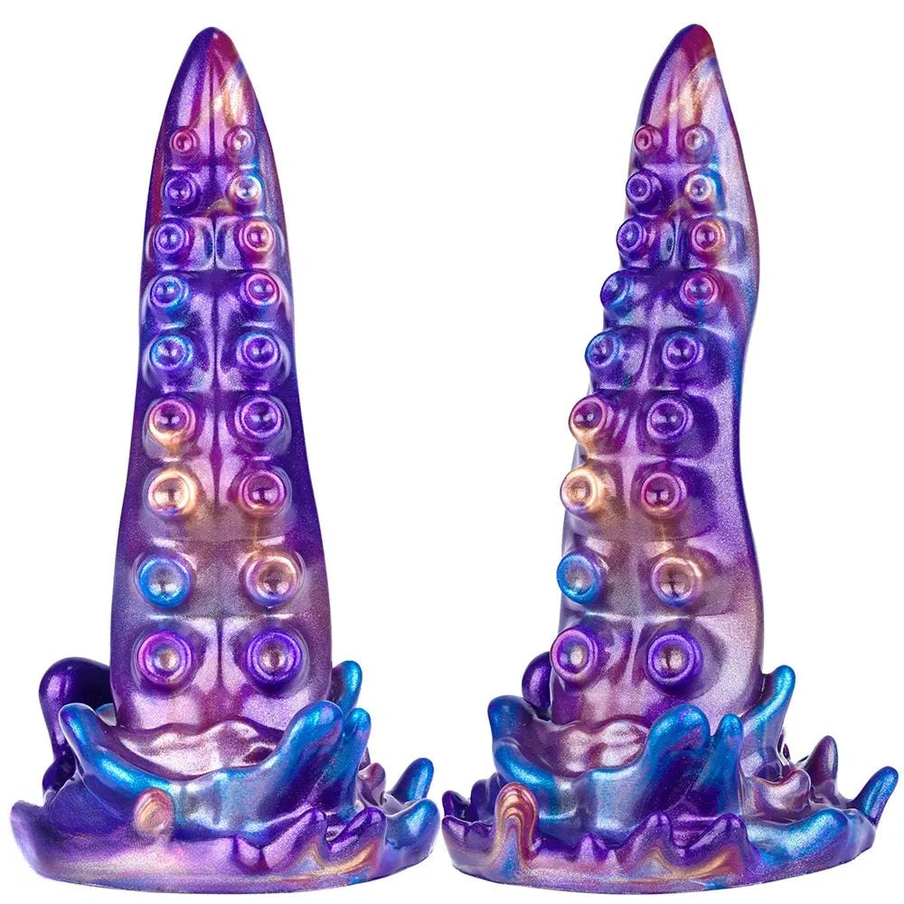 Purple tentacle fantasy riding dildo, photo 2