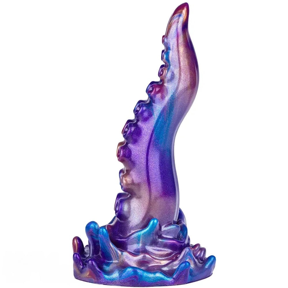 Purple tentacle fantasy riding dildo, photo 7