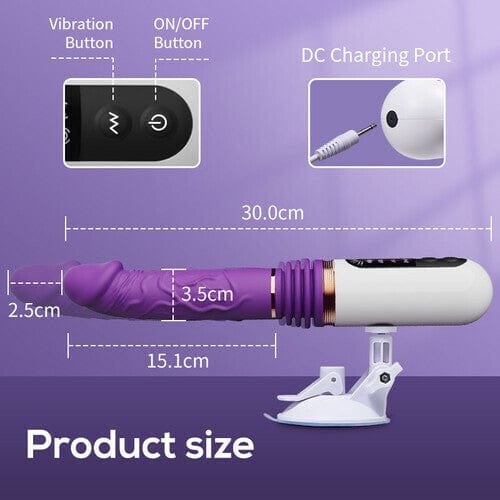 Silicone thrusting sex machine, photo 8