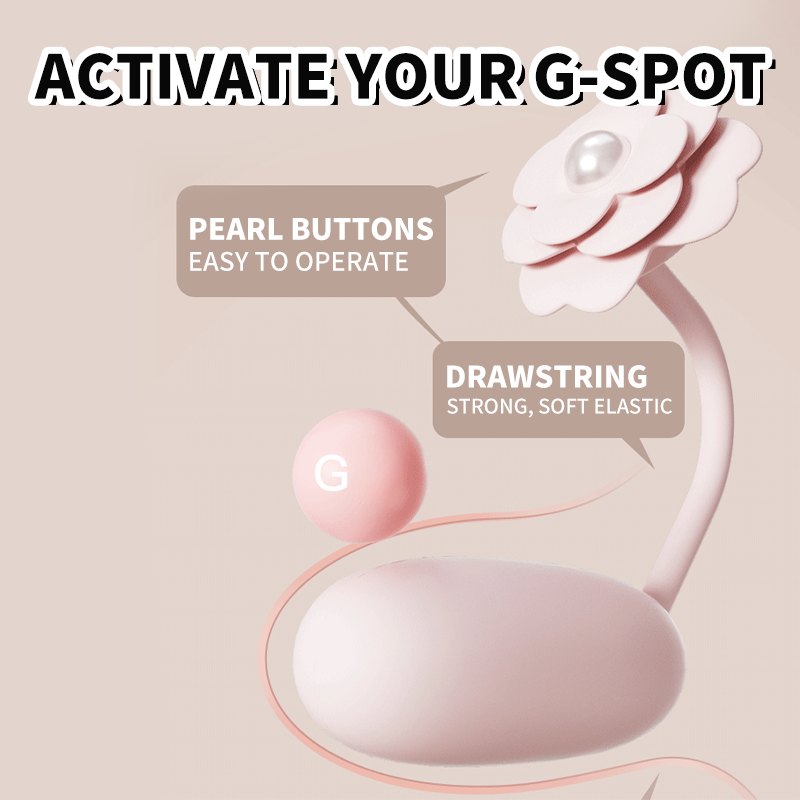 Pink purse shaped suction vibrator with egg, photo 5