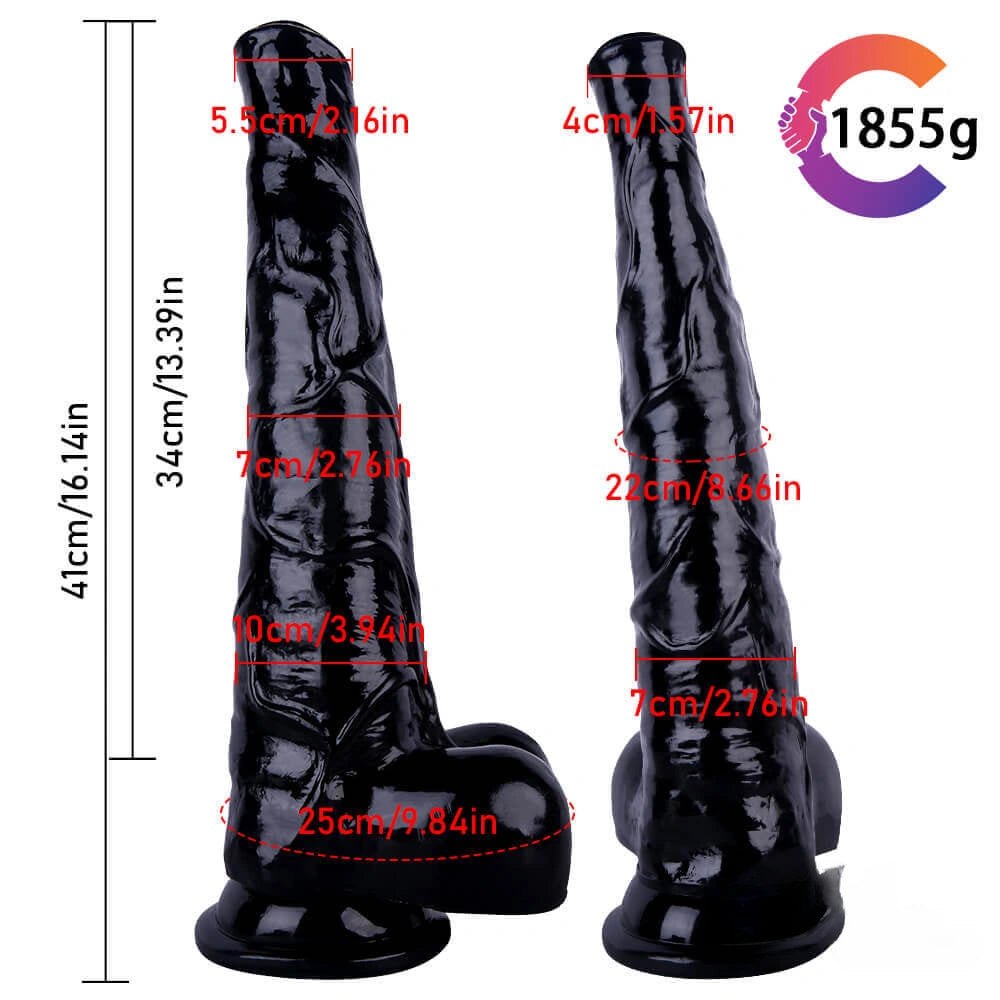 Pvc horse knot dildo, photo 11