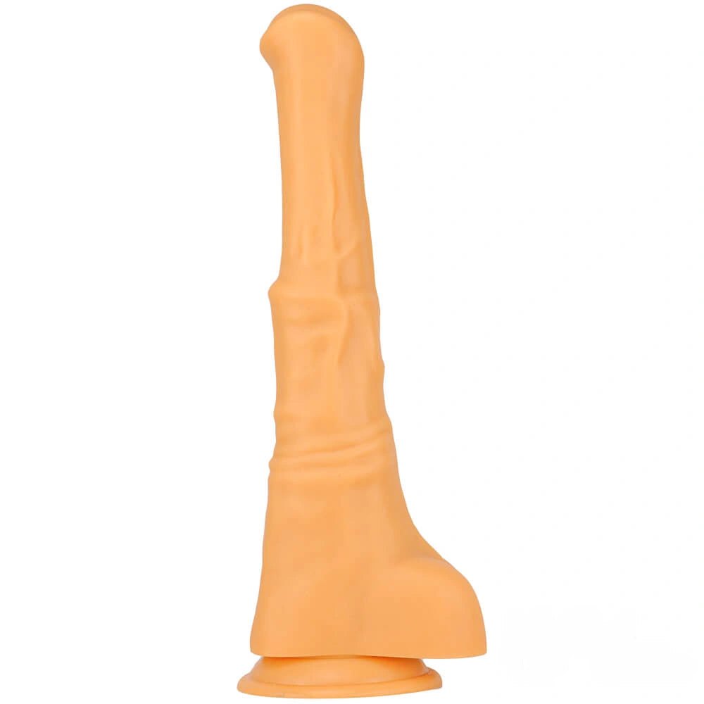 Flesh pvc horse leg dildo