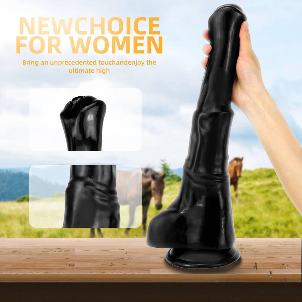 Pvc horse leg dildo, photo 3
