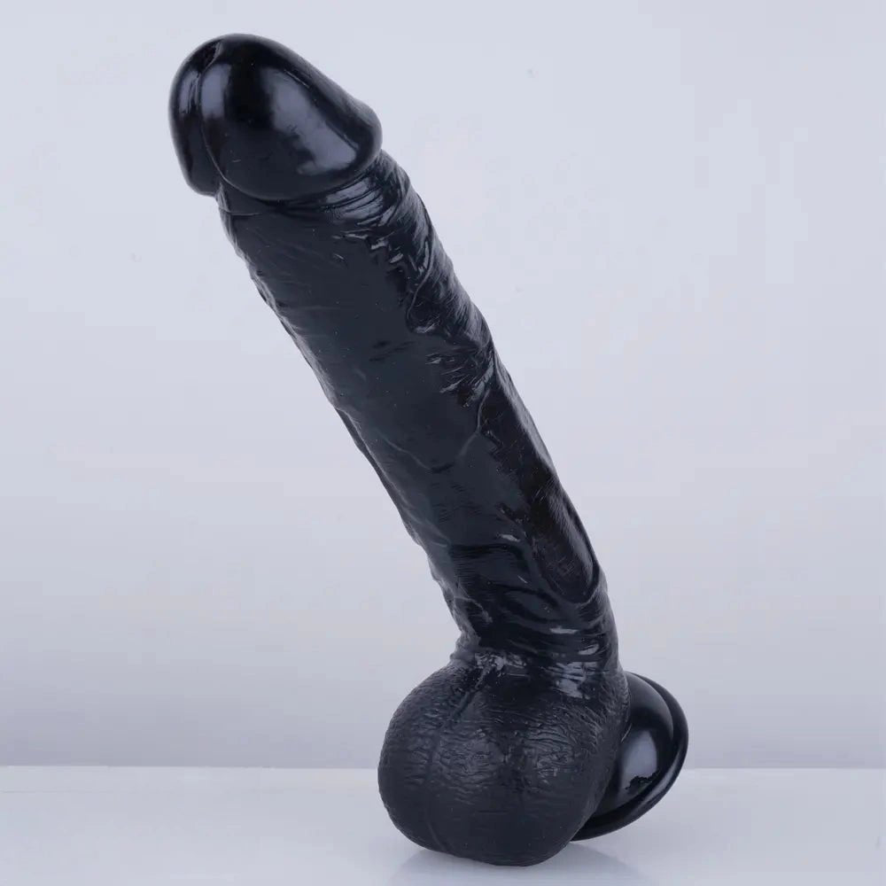 Realistic PVC dildo with suction cup base, photo 6