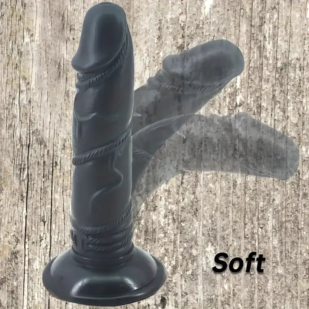 Realistic veined suction cup dildo, photo 6
