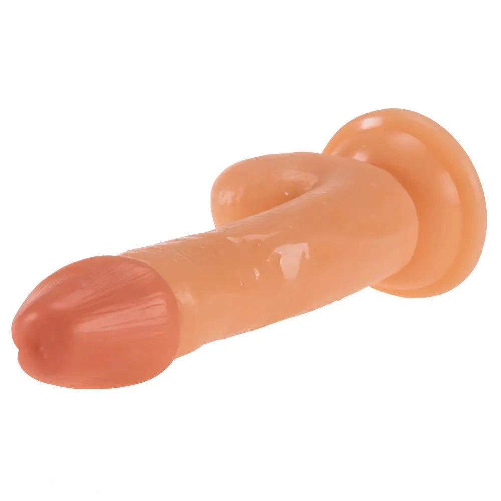 Pvc realistic dildo with suction cup base, photo 6