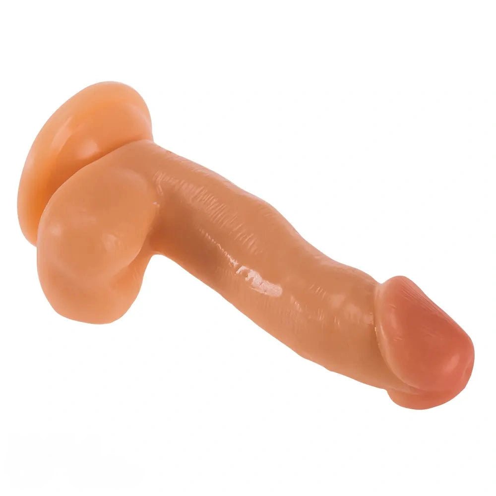 Pvc realistic dildo with suction cup base, photo 7