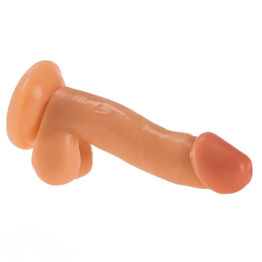 Pvc realistic dildo with suction cup base, photo 8
