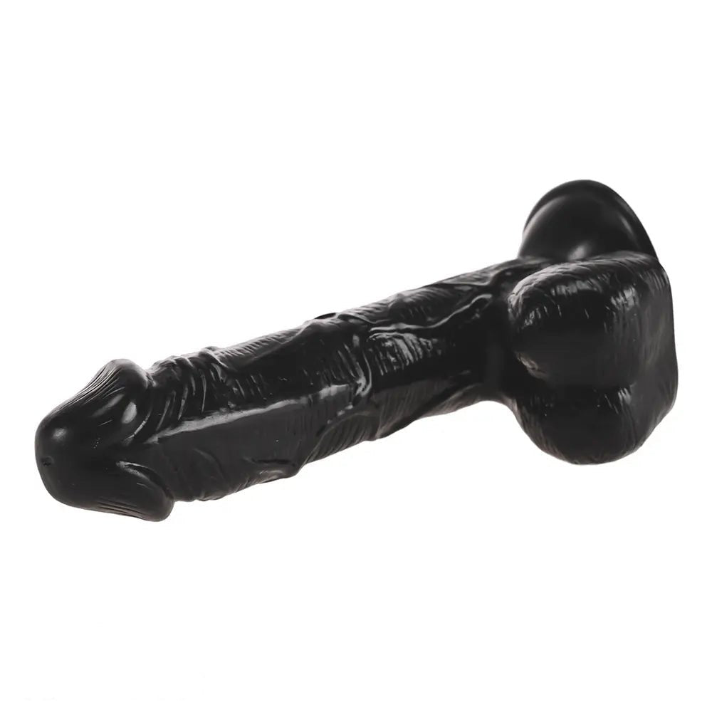 Curved PVC suction cup dildo, photo 13