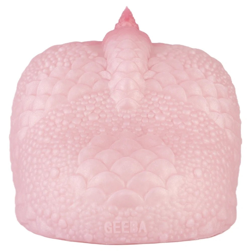 Pink dragon-scale dual channel masturbator, photo 12