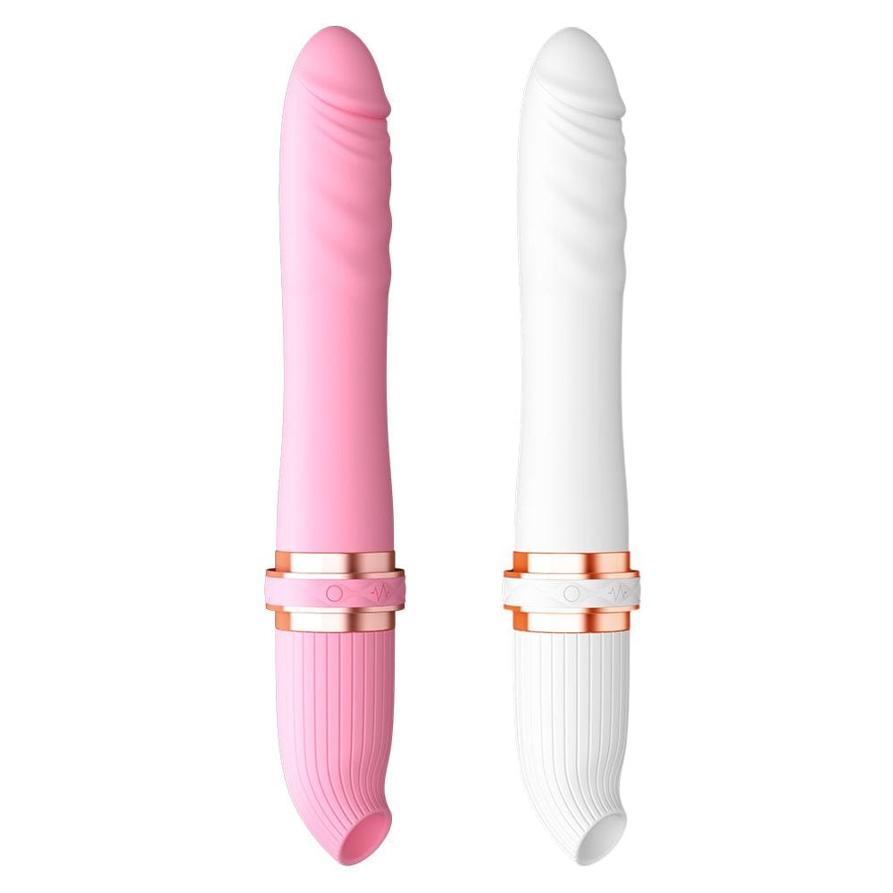 Ribbed silicone g-spot vibrator, photo 1