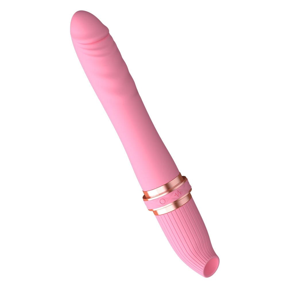 Ribbed silicone g-spot vibrator, photo 2