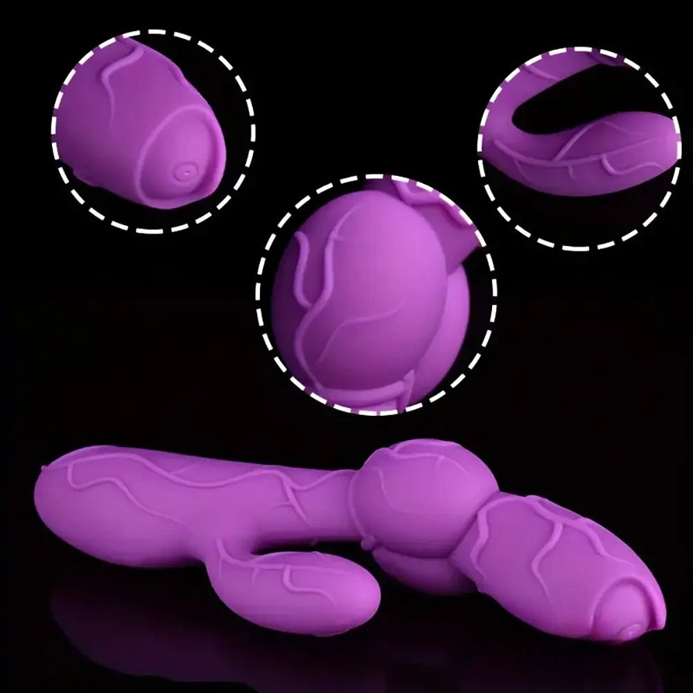 Rabbit arm silicone g-spot dildo, photo 3