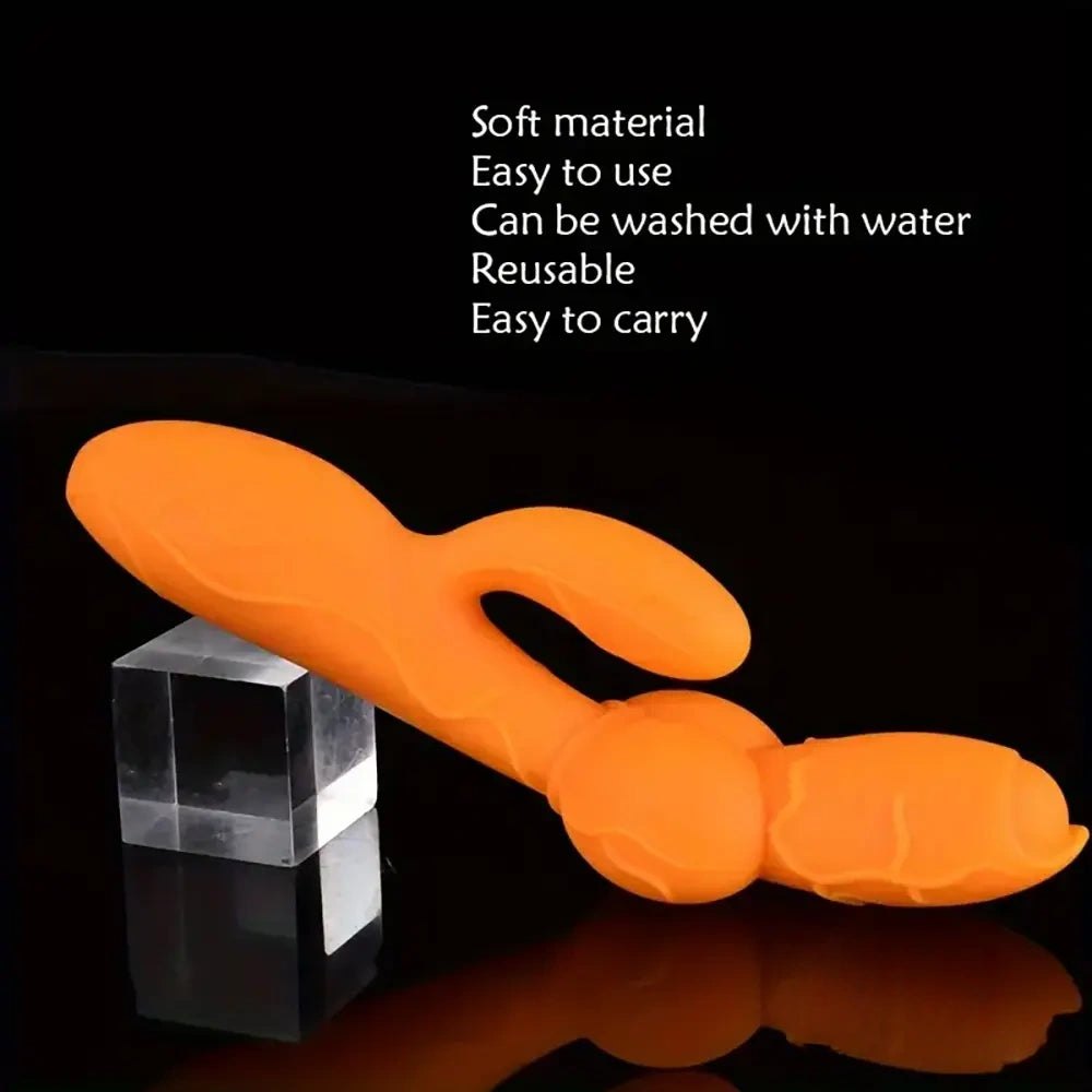 Rabbit arm silicone g-spot dildo, photo 4