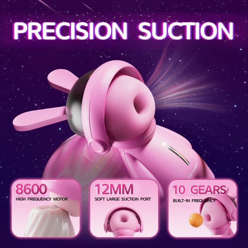 Rabbit clitoral suction vibrator, photo 2