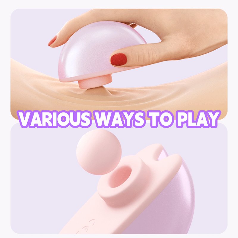 Rabbit-shaped suction and G-spot vibrator set, photo 5