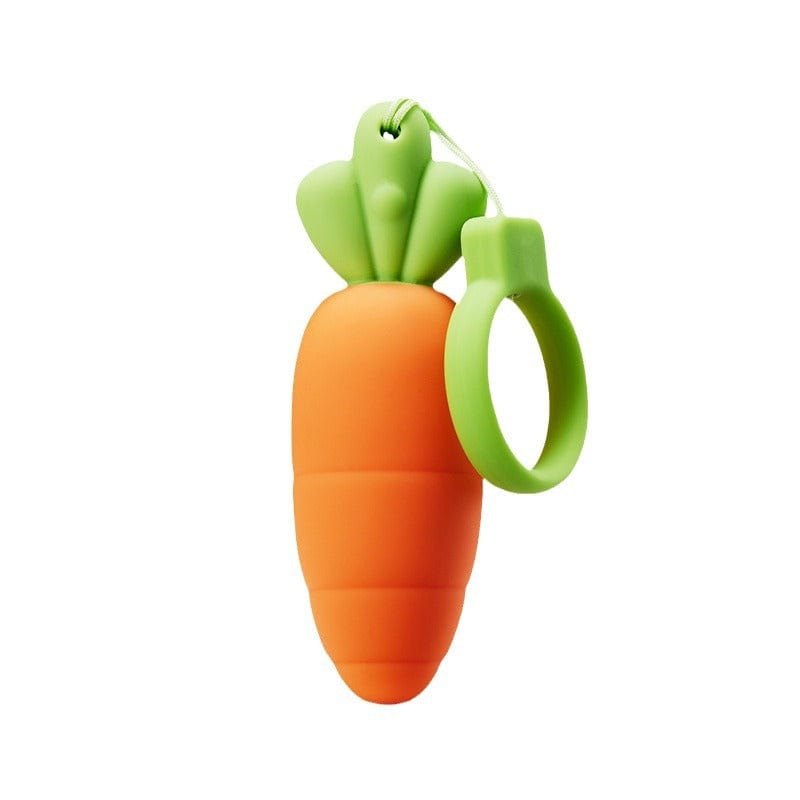 Orange radish shaped vibrating egg, photo 1