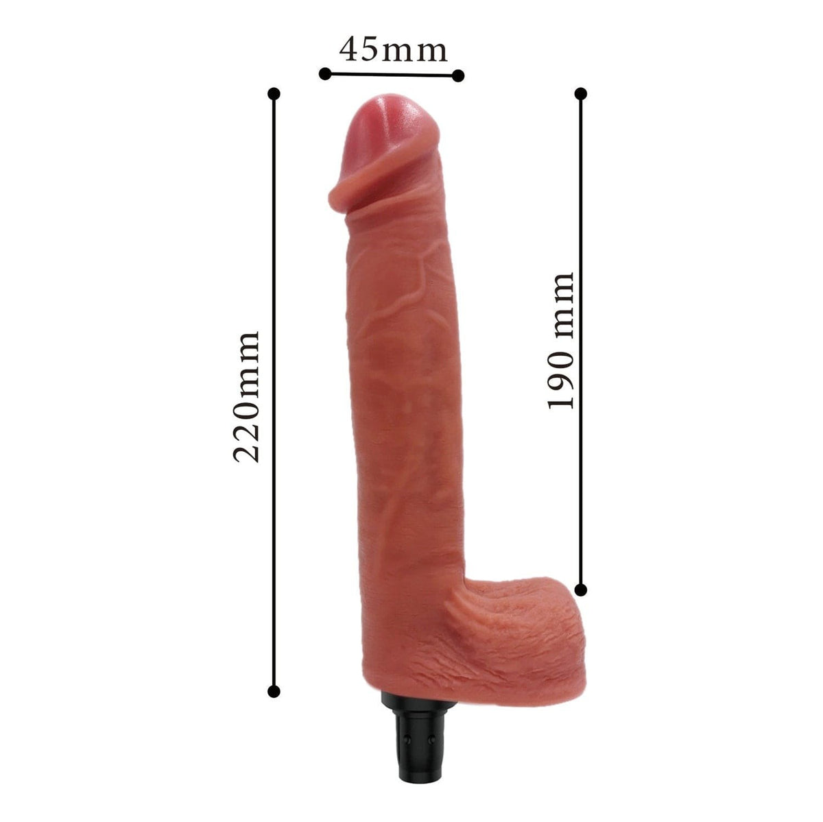 Mechanical rail sex machine with dildo attachment, photo 12