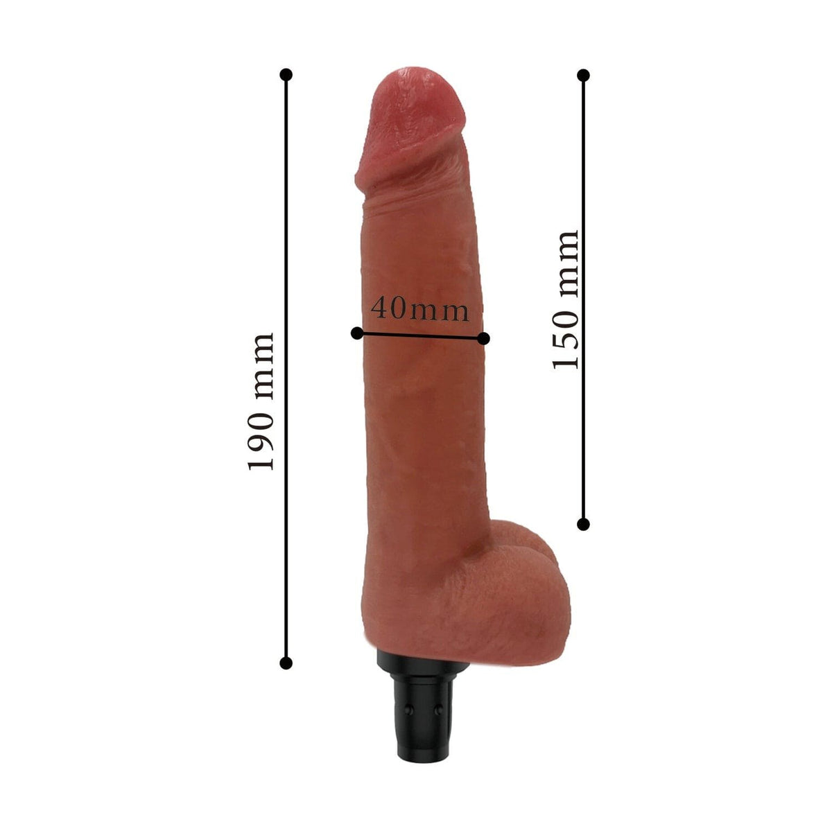 Mechanical rail sex machine with dildo attachment, photo 14
