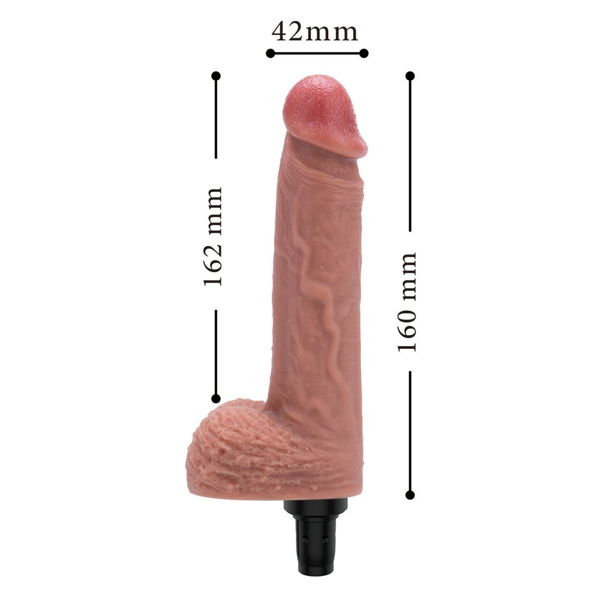 Mechanical rail sex machine with dildo attachment, photo 5