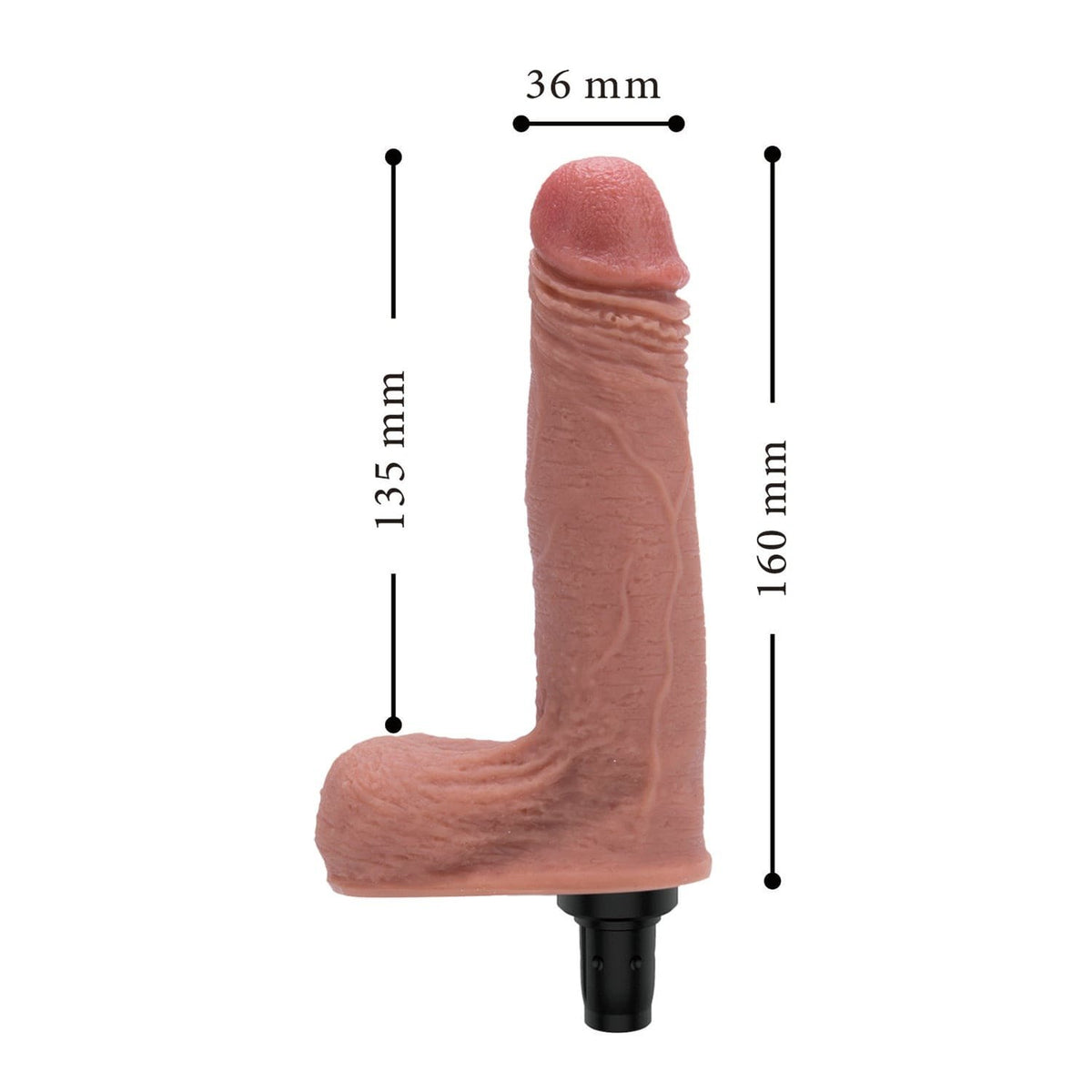 Mechanical rail sex machine with dildo attachment, photo 6