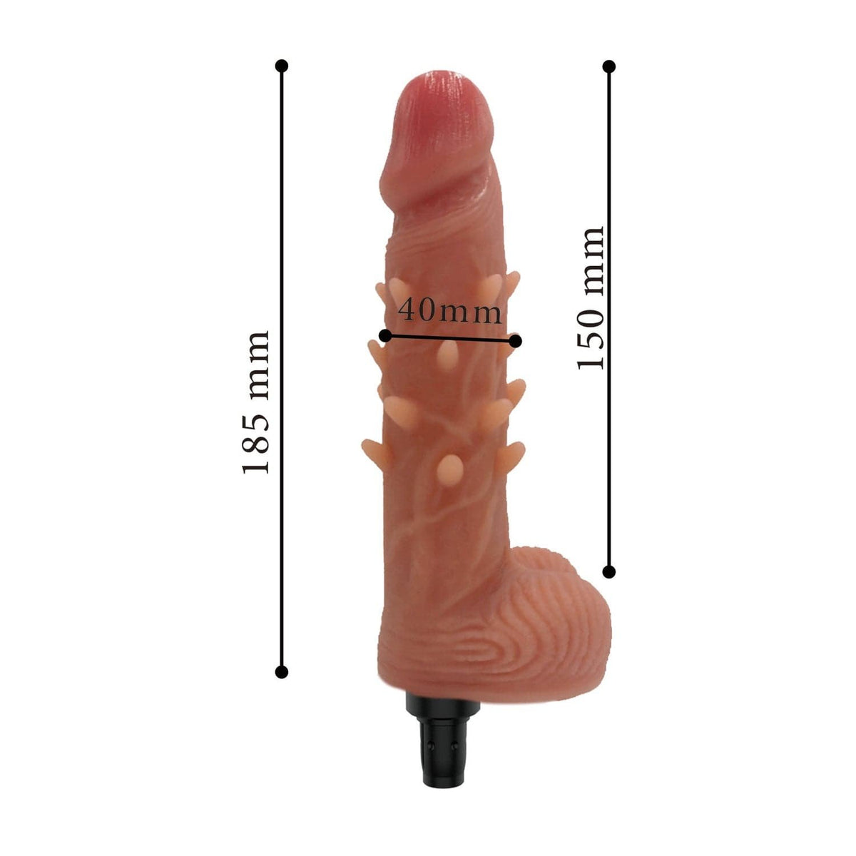 Mechanical rail sex machine with dildo attachment, photo 9