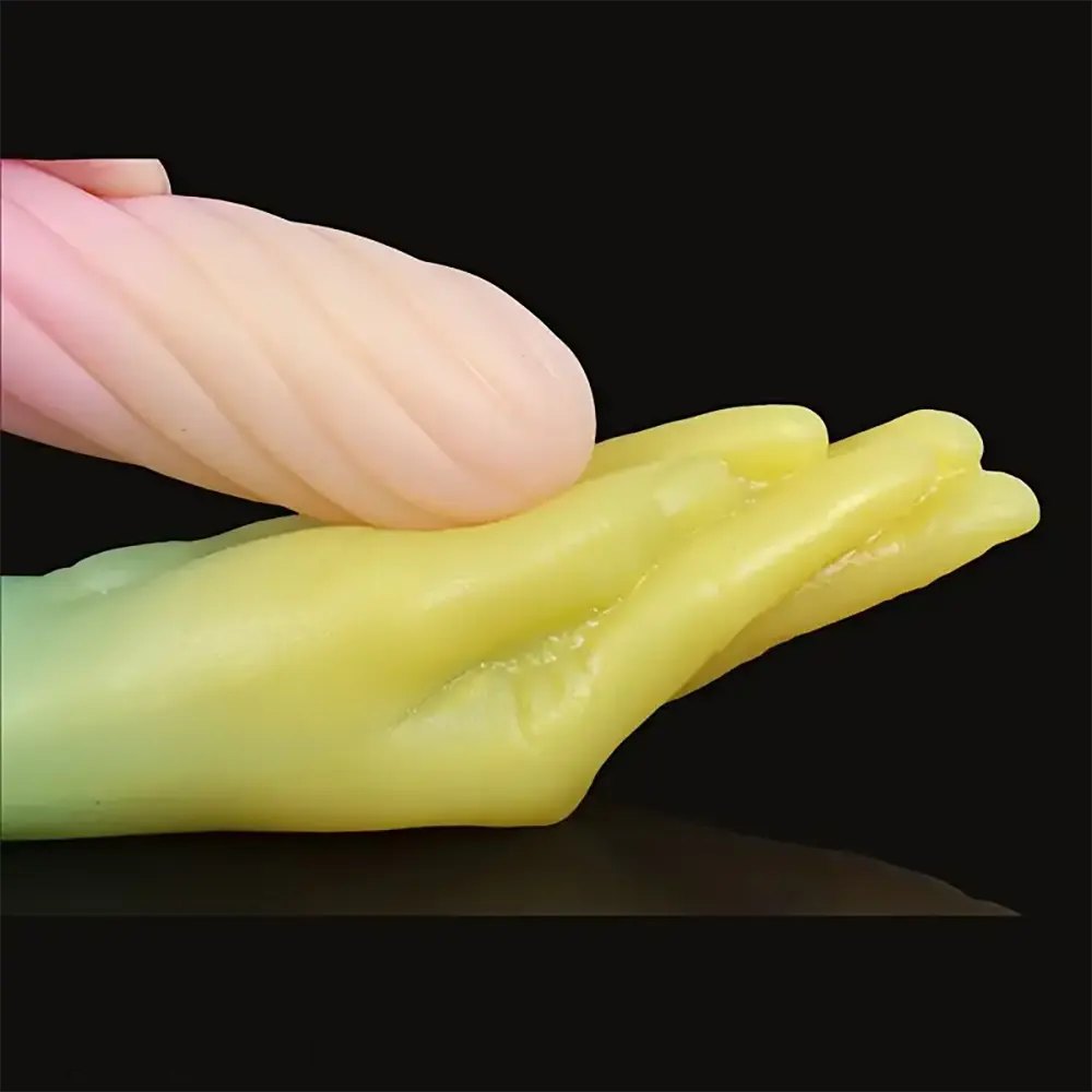 Rainbow ombre double-ended dildo, photo 7