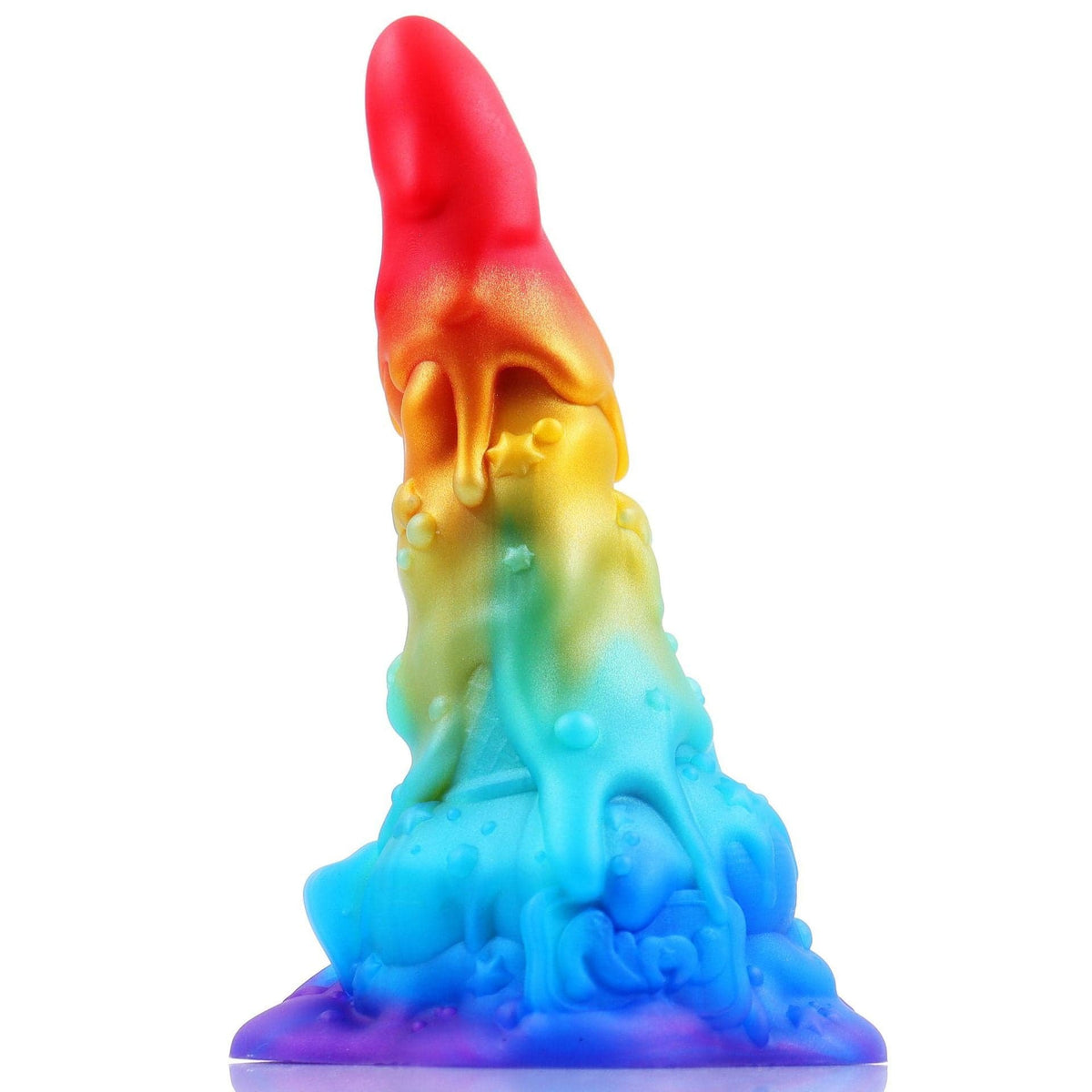 Rainbow ombre ice cream fantasy dildo, photo 1