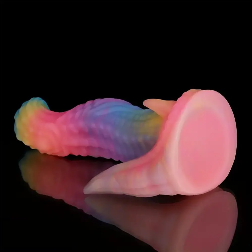 Rainbow tentacle fantasy dildo, photo 7