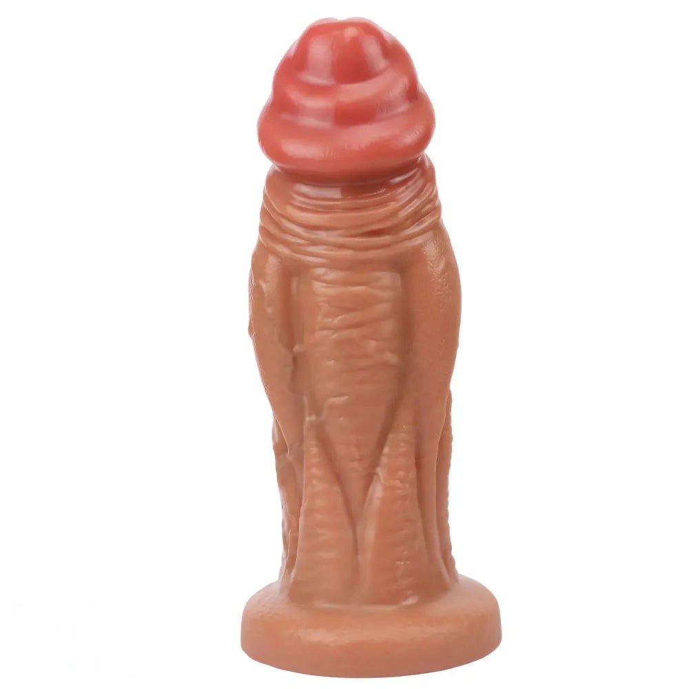 Realistic silicone suction cup dildo, photo 1