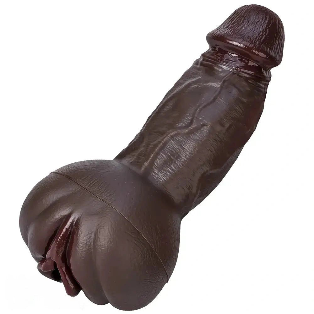Realistic silicone g-spot dildo, photo 1