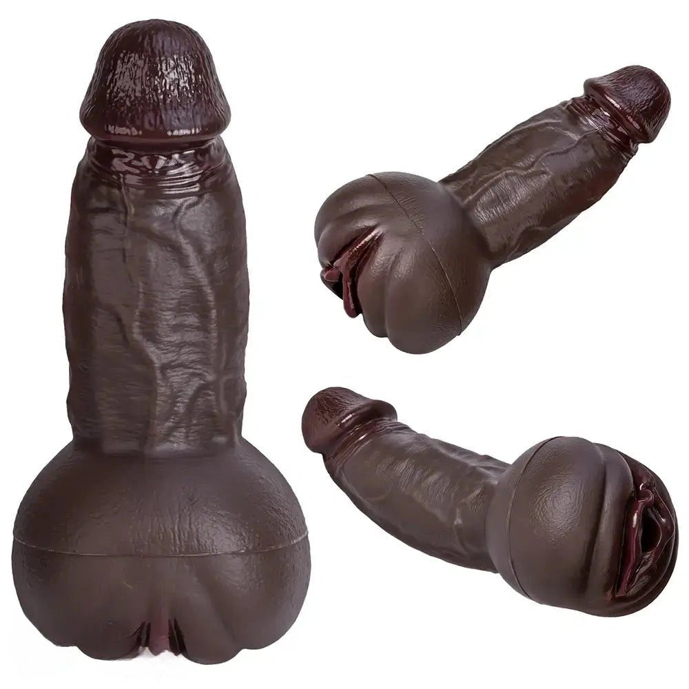 Realistic silicone g-spot dildo, photo 12