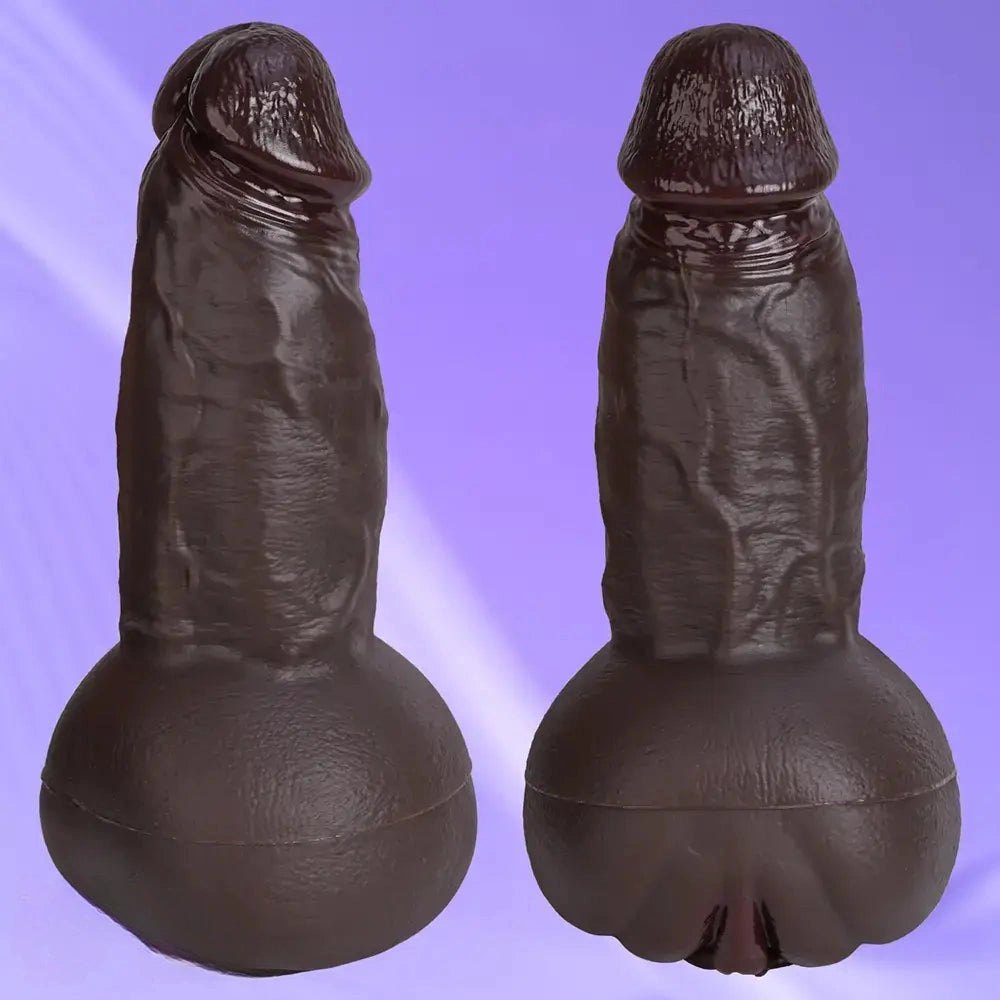 Realistic silicone g-spot dildo, photo 8