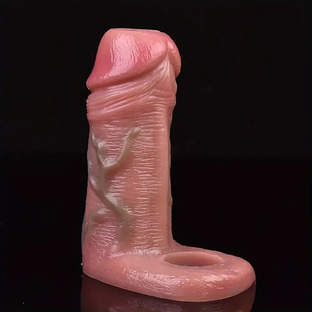 Flesh tone realistic cock sleeve, photo 2