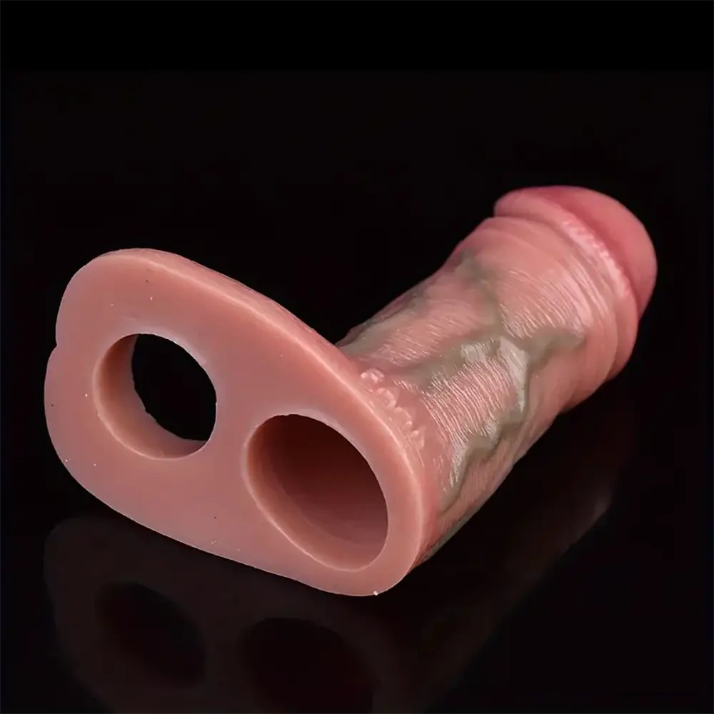 Flesh tone realistic cock sleeve, photo 7