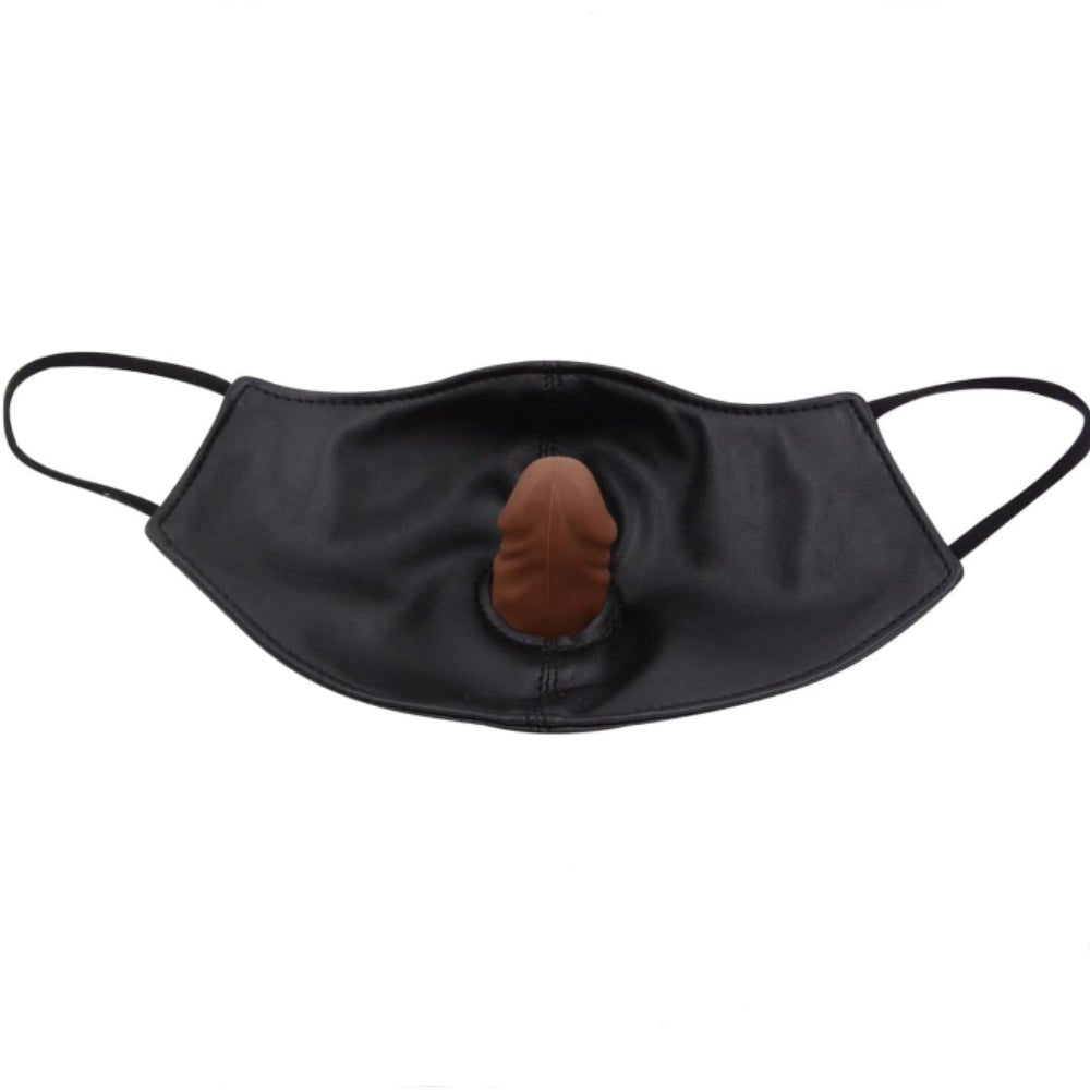 Realistic dildo face mask gag, photo 11