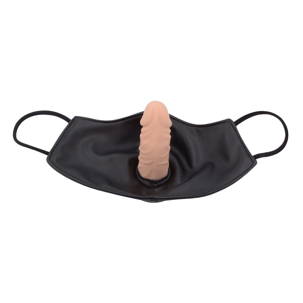 Realistic dildo face mask gag, photo 7