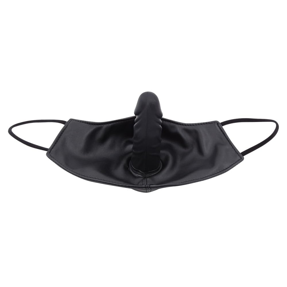 Realistic dildo face mask gag, photo 8