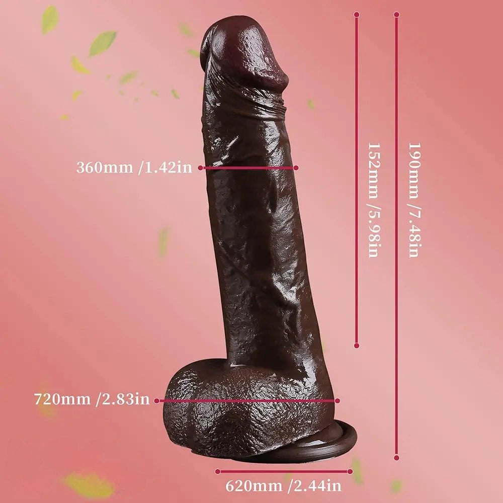 Realistic suction cup dildo, photo 9