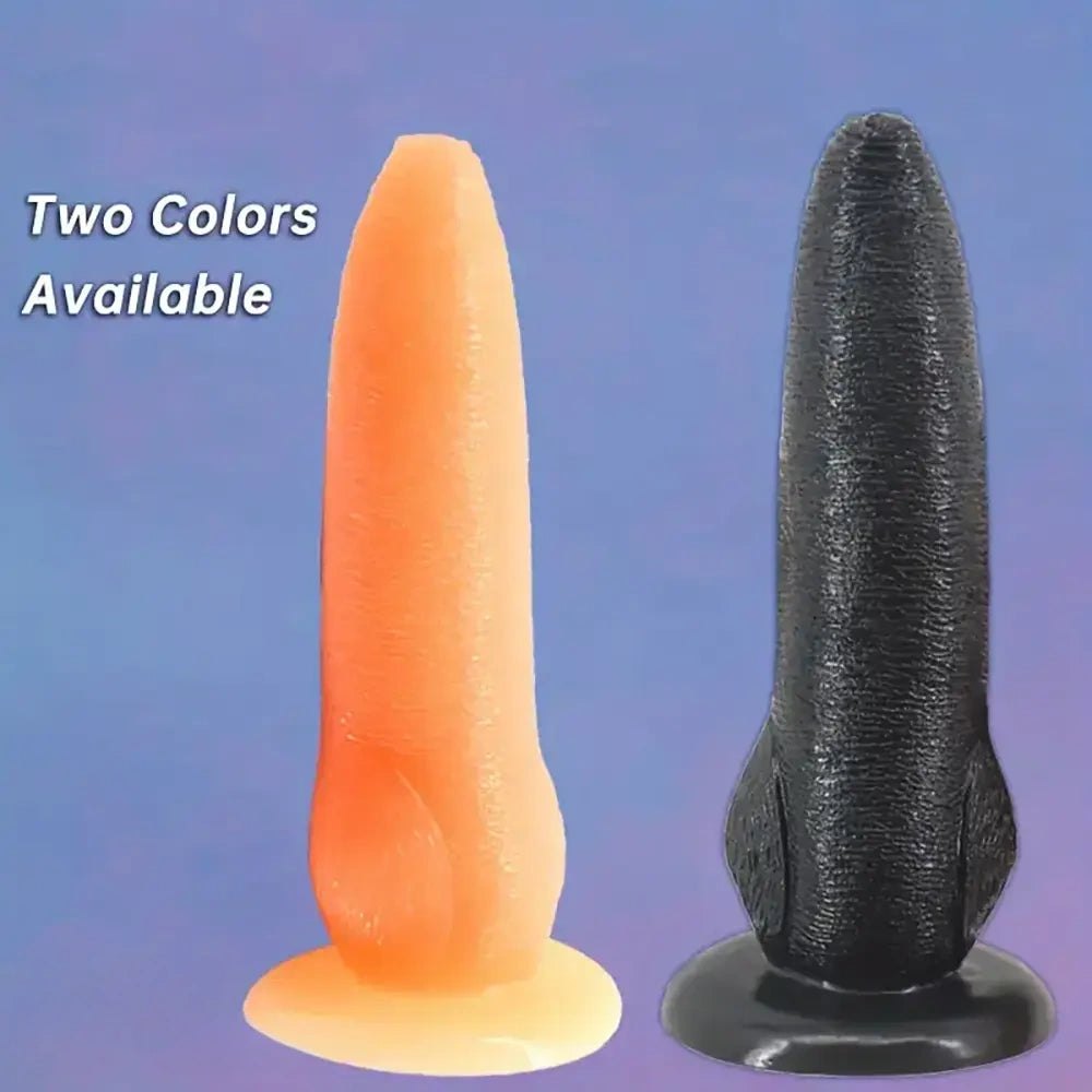 Realistic PVC dildo with suction cup base, photo 1
